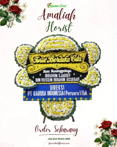 Papan Bunga Duka di Bantarjaya